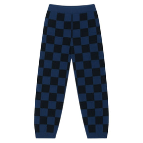 CHECKERED FUZZY FLEECE LOUNGE PANTS - CHASER KIDS