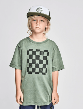 CHECKME TSHIRT - SHORT SLEEVE TOPS