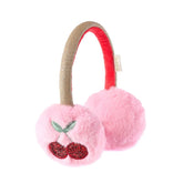 CHEERFUL CHERRY FLUFFY EARMUFFS - EARMUFFS