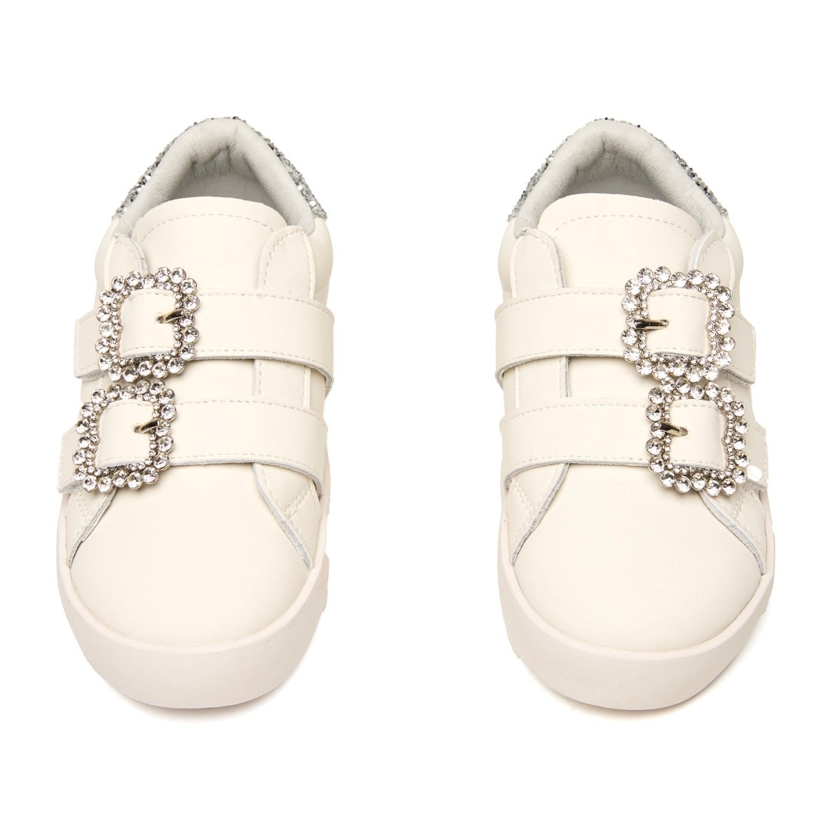 CHER CRYSTAL BUCKLE STRAPS SNEAKERS - MINI DREAMERS