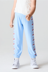 CHERRY BOWS SWEATPANTS (PREORDER) - CHASER KIDS