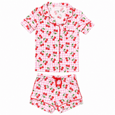 CHERRY GINGHAM LYNN LOUNGE SET - KATIE J NYC