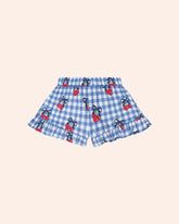 CHERRY GINGHAM SHORTS (PREORDER) - SHORTS