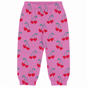 CHERRY SWEETHEART SWEATPANTS - CHASER KIDS - SWEATPANTS