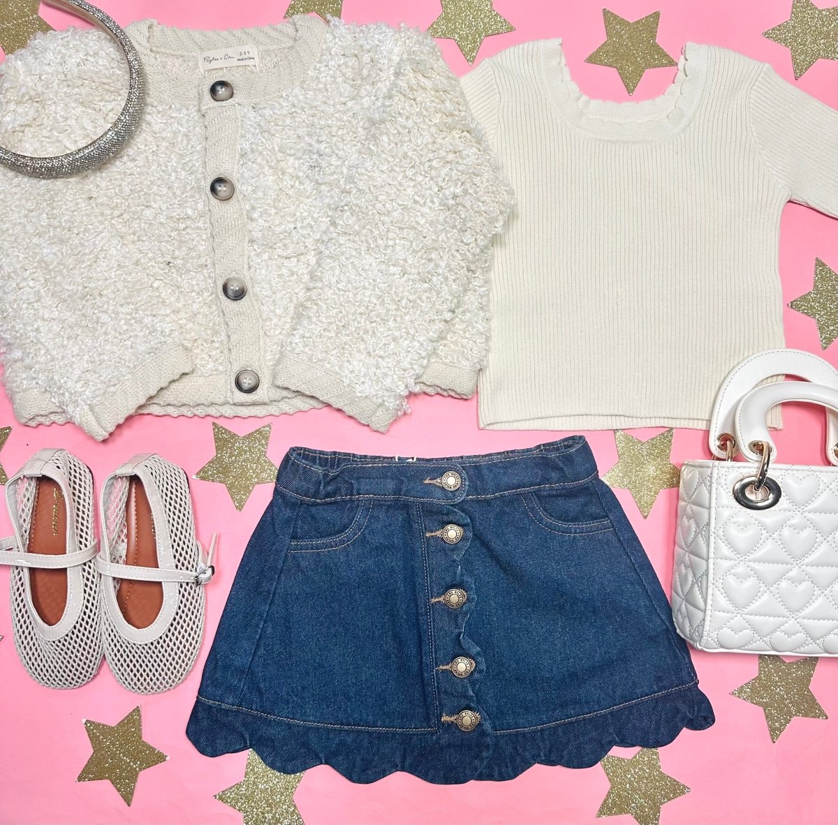CHLOE FUZZY CARDIGAN - RYLEE + CRU