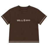 CHOCOLATE ALLTEETH TSHIRT - MUNSTER KIDS