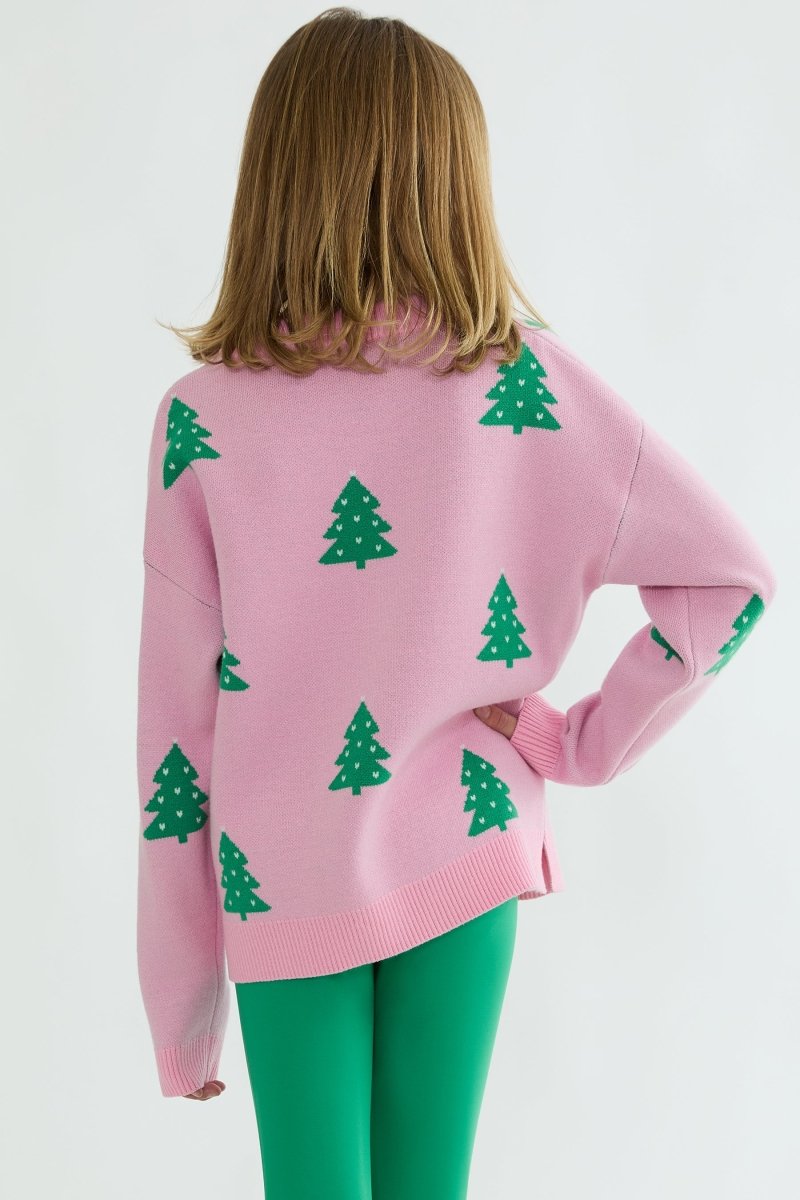 CHRISTMAS LITTLE CALLIE SWEATER (PREORDER) - BEACH RIOT KIDS