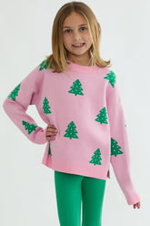 CHRISTMAS LITTLE CALLIE SWEATER (PREORDER) - BEACH RIOT KIDS