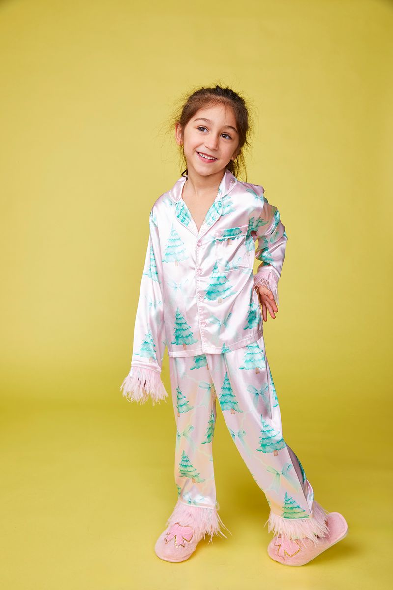 CHRISTMAS TREE SILKY FEATHER TRIM SET - MINI DREAMERS
