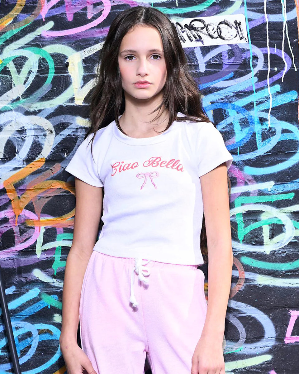 CIAO BELLA TSHIRT (PREORDER) - KATIE J NEW YORK