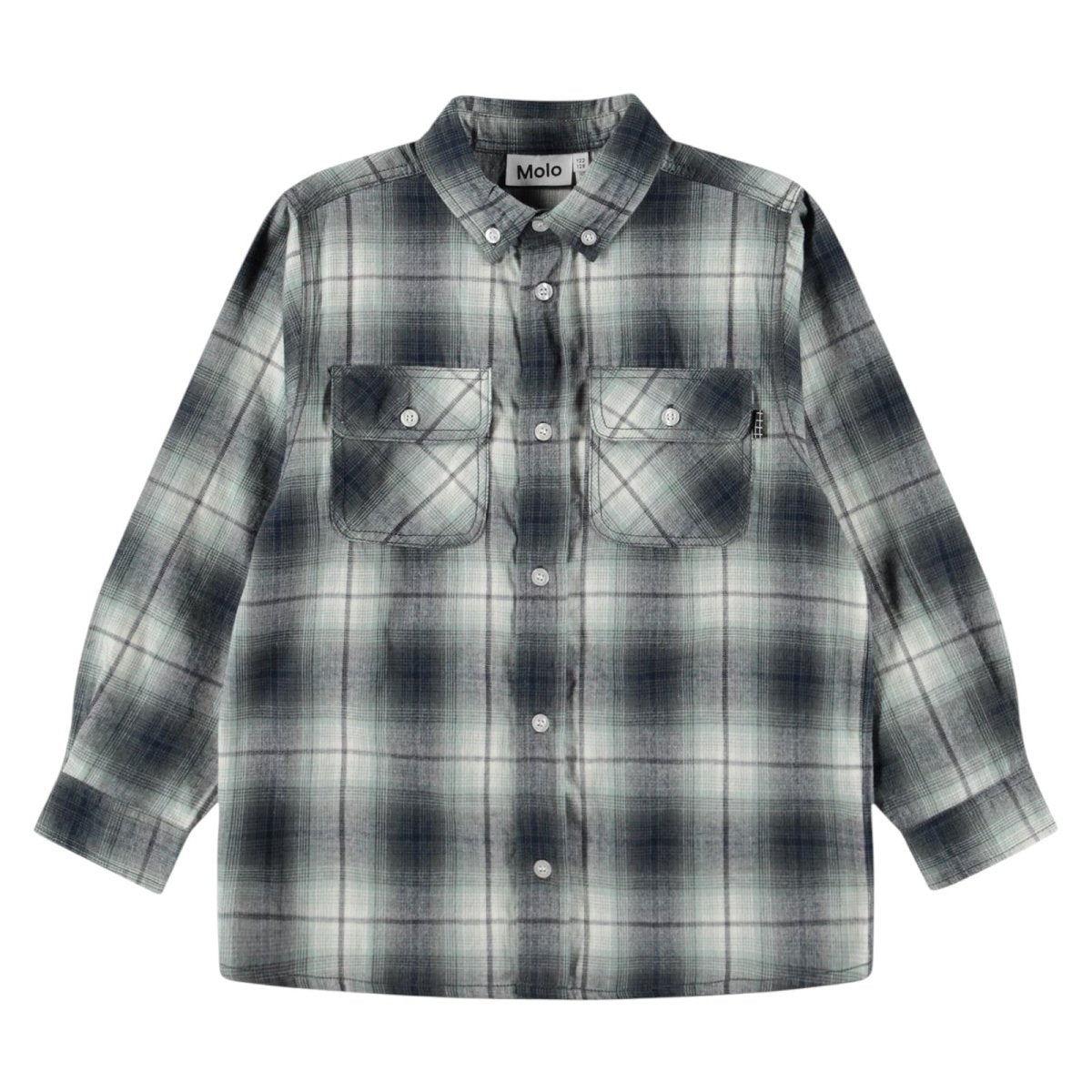 CLADONIA CHECK ROZZY BUTTON DOWN TOP (PREORDER) - MOLO - BUTTON DOWNS