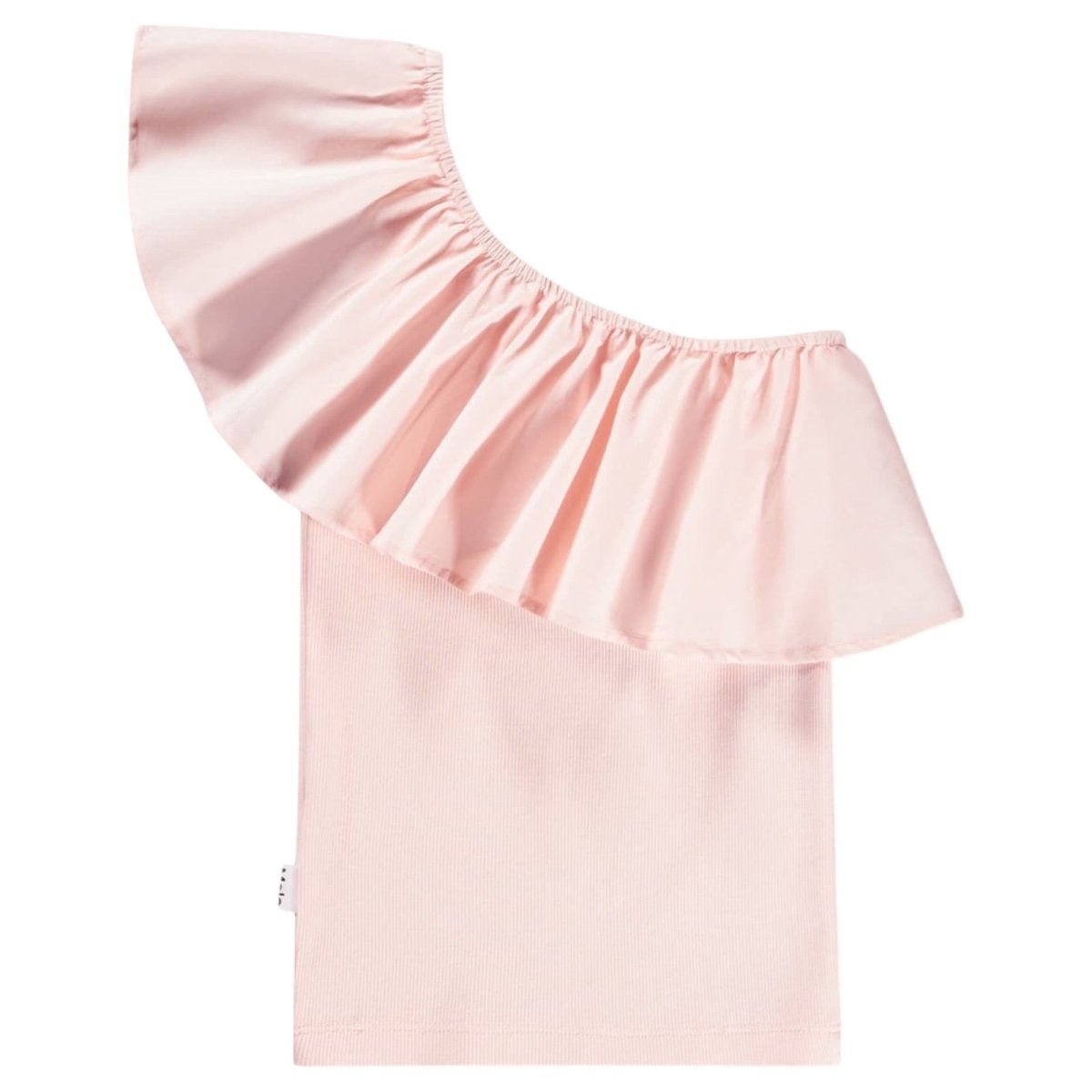 CLOUD REBECCA ONE SIDED RUFFLE TOP (PREORDER) - MOLO