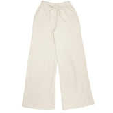 CODY ECRU WIDE LEG SWEATPANTS - KATIE J NEW YORK