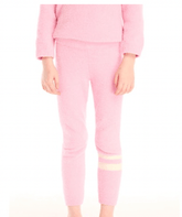 CONFETTI STRIPE FUZZY FLEECE LOUNGE LEGGINGS (PREORDER) - CHASER KIDS