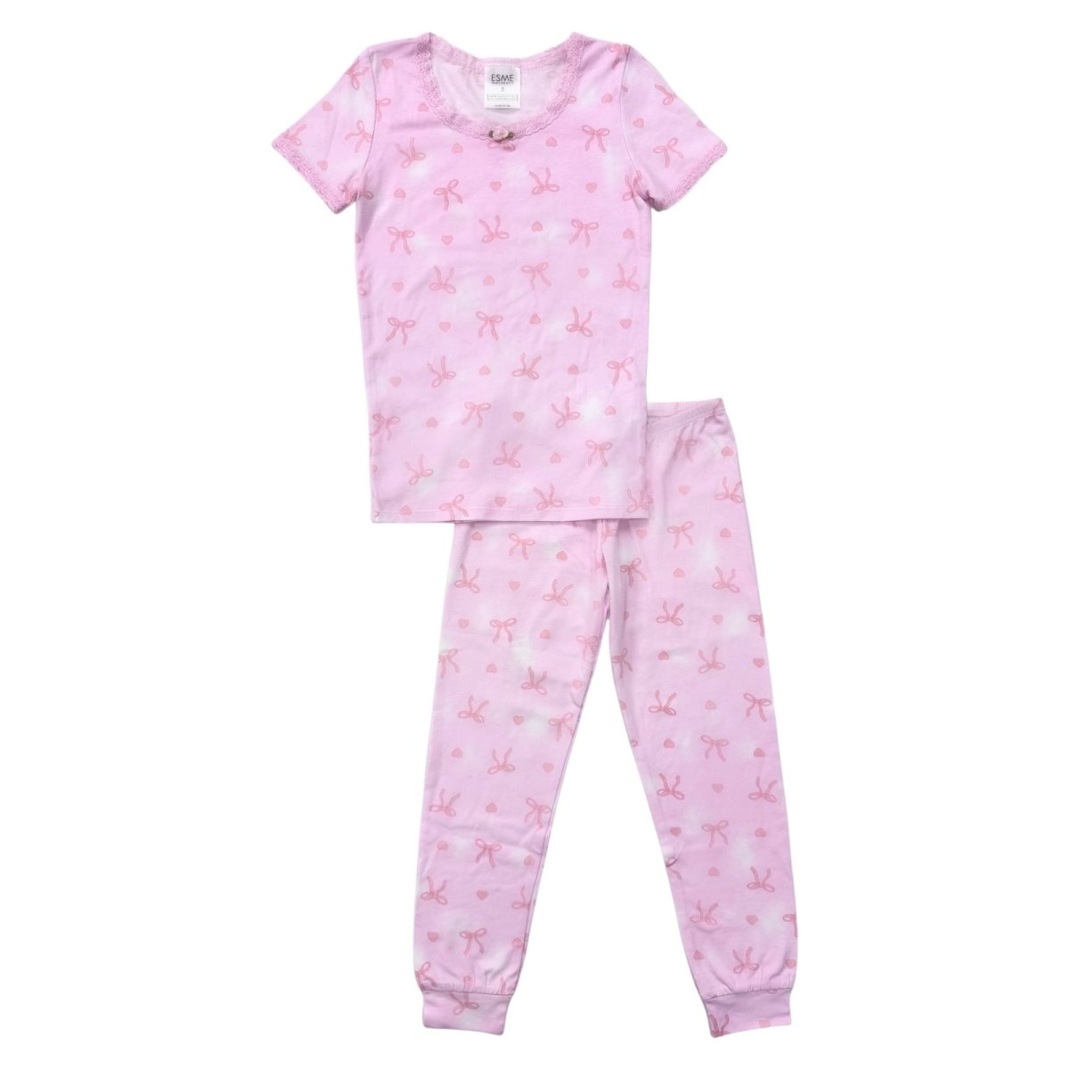 COQUETTE SHORT SLEEVE PJS (PREORDER) - ESME
