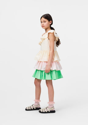 CORA RUFFLE DRESS (PREORDER) - MOLO