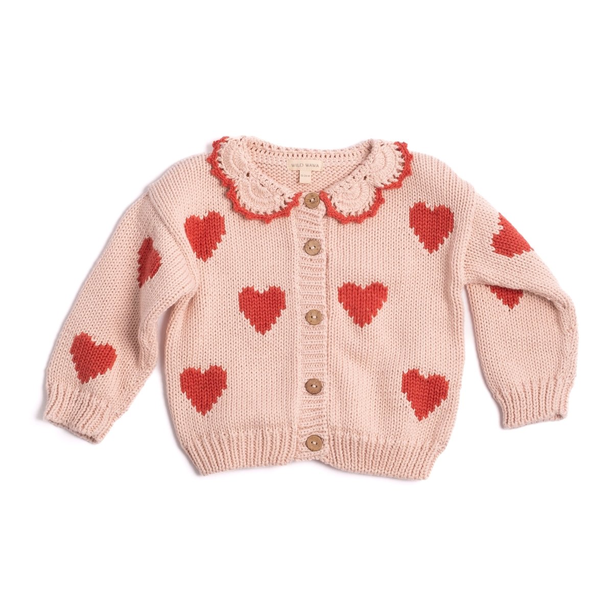 CORAZON HEART SWEATER (PREORDER) - WILD WAWA