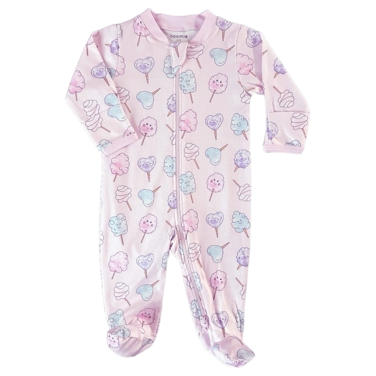 COTTON CANDY FOOTIE - NOOMIE