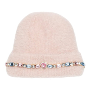 COTTON CANDY JEWELED BEANIE (PREORDER) - SUPER SMALLS
