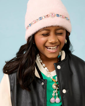 COTTON CANDY JEWELED BEANIE (PREORDER) - SUPER SMALLS