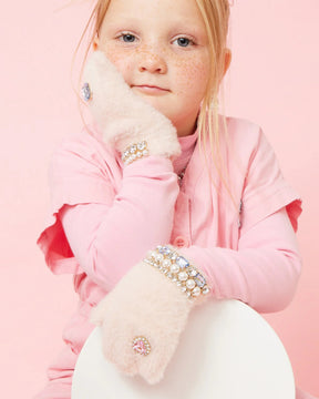 COTTON CANDY JEWELED GLOVES (PREORDER) - SUPER SMALLS