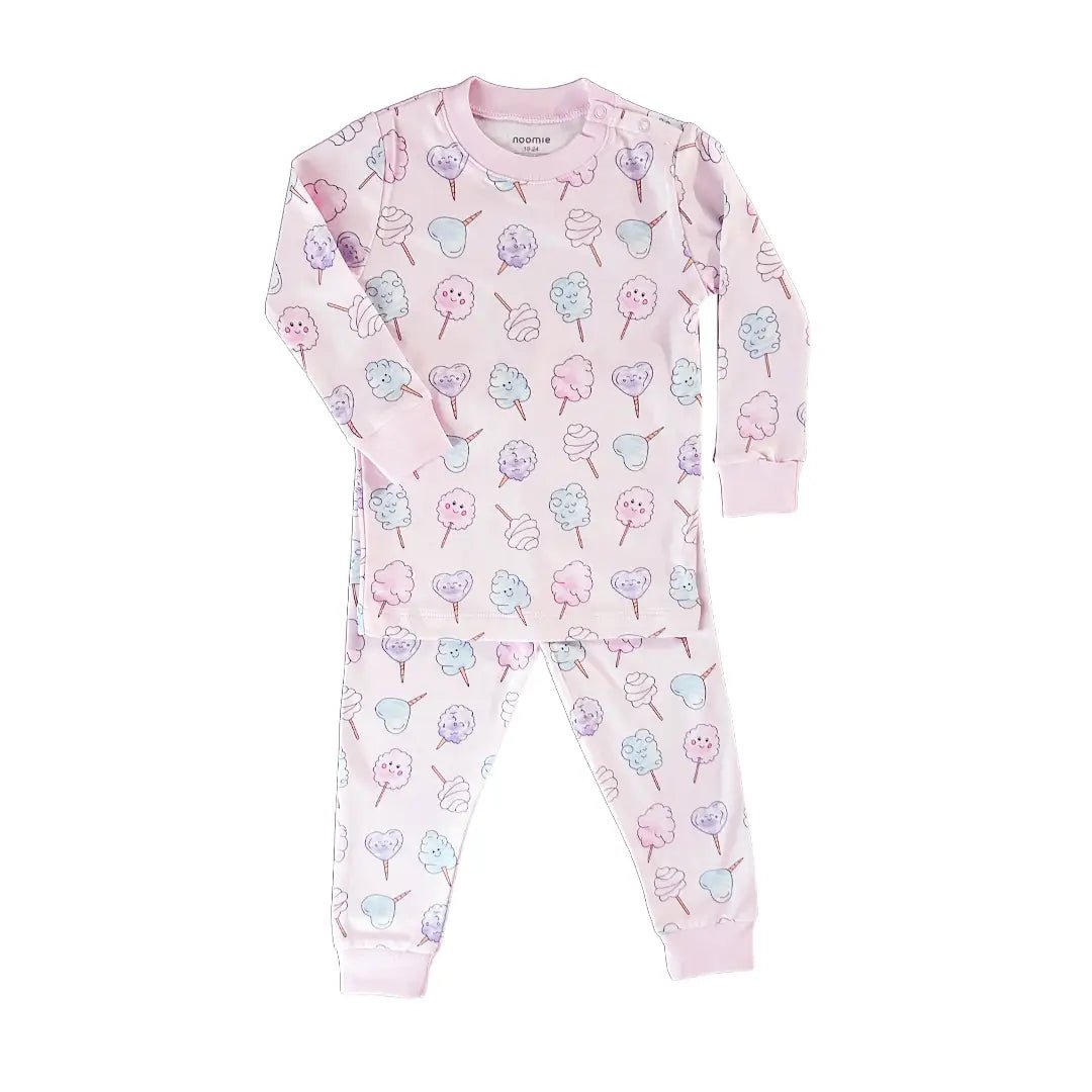 COTTON CANDY LONG SLEEVE PJS (PREORDER) - NOOMIE