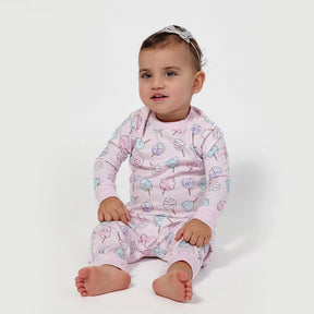 COTTON CANDY LONG SLEEVE PJS - PAJAMAS