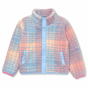 COTTON CANDY SHERPA JACKET - TINY WHALES - JACKETS