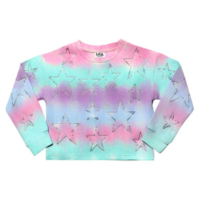 COTTON CANDY STARS SWEATSHIRT - MIA NEW YORK - SWEATERS