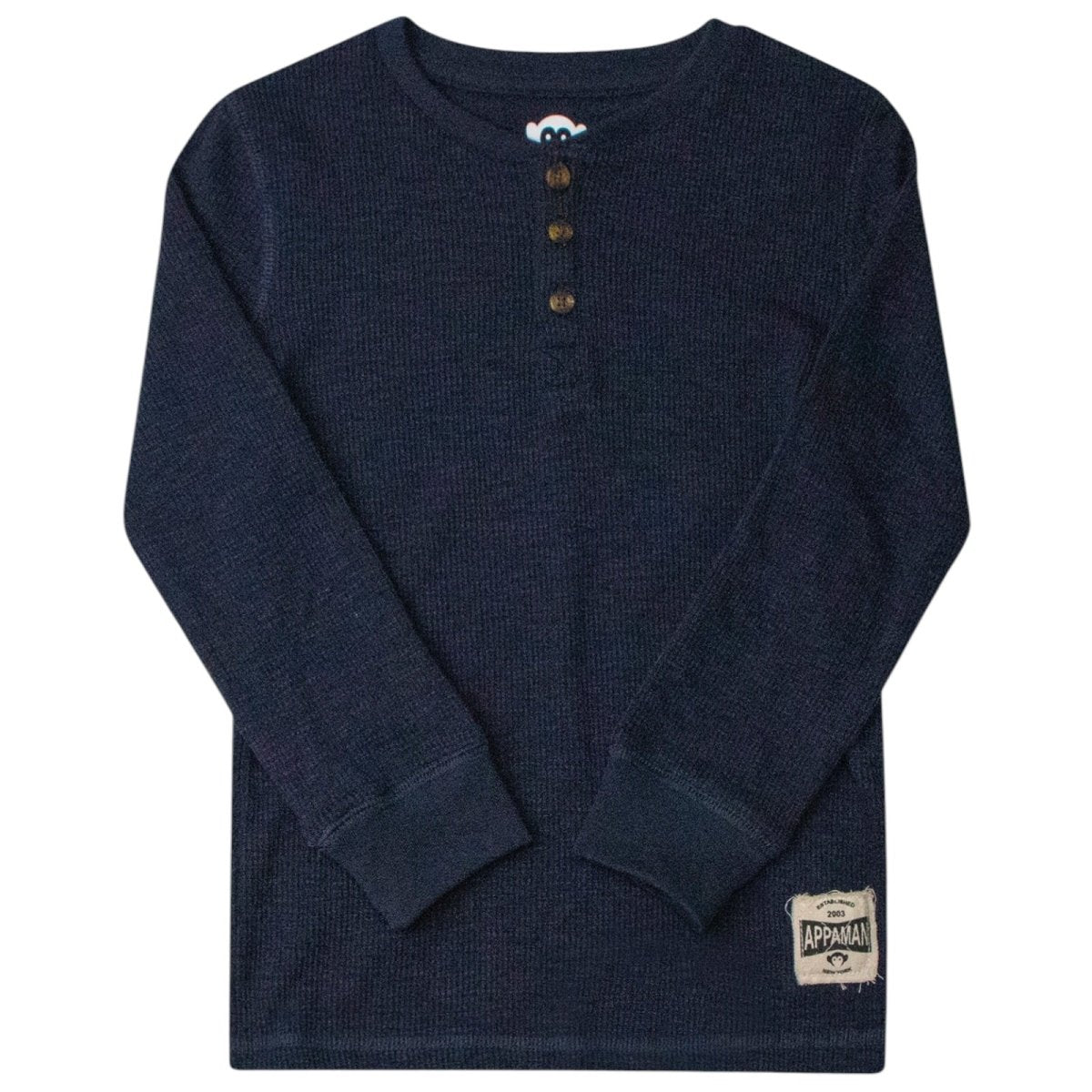 CRAFTSMAN THERMAL HENLEY LONG SLEEVE TOP (PREORDER) - APPAMAN