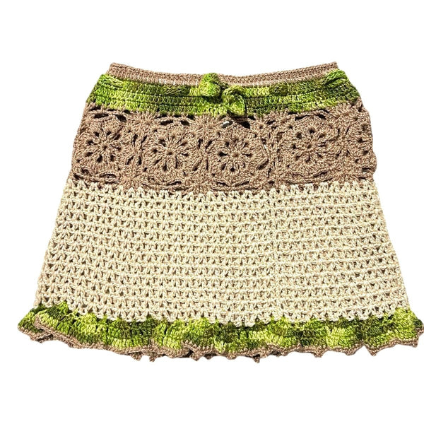 ミニスカート SEQUIN CROCHET MINI SKIRT Halo Sequin Crochet Skirt – Retrofete