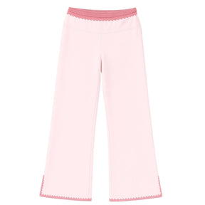 CROCHET TRIM MESH COVER UP PANTS - PLANET SEA