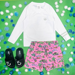 CROCODILE SWIM TRUNKS - BOARDIES