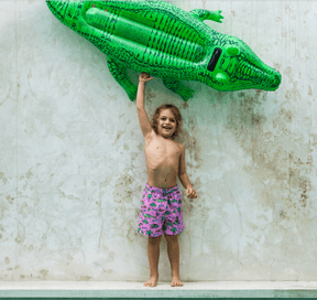 CROCODILE SWIM TRUNKS - BOARDIES