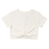 CROSSFLOW CROP TSHIRT - PETITE HAILEY