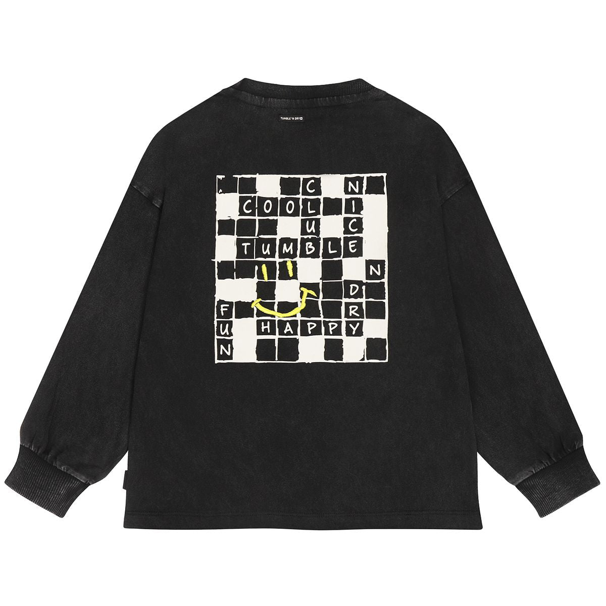 CROSSWORD PUZZLE SWEATSHIRT (PREORDER) - TUMBLE 'N DRY - SWEATERS