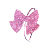 CRYSTAL BOW HEADBAND - HEADBANDS