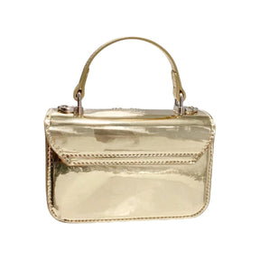 CRYSTAL BROOCH PATENT PURSE - DOE A DEAR - PURSES