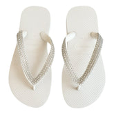 CRYSTAL FLIP FLOP SANDALS (PREORDER) - PLANET SEA
