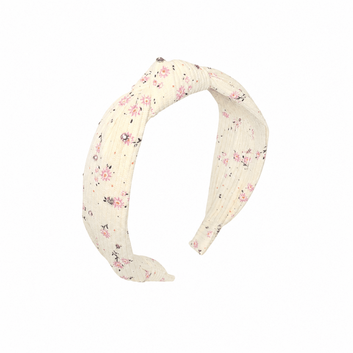 CRYSTAL FLORAL KNOT HEADBAND - BARI LYNN