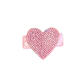 CRYSTAL HEART CLIP - CLIPS