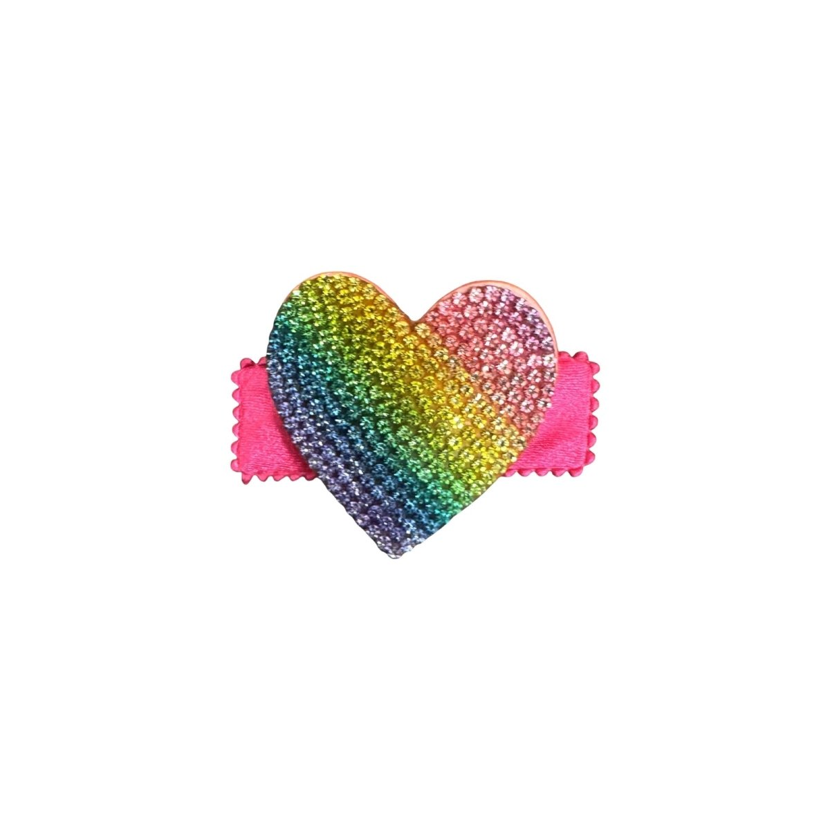 CRYSTAL HEART CLIP (PREORDER) - BARI LYNN