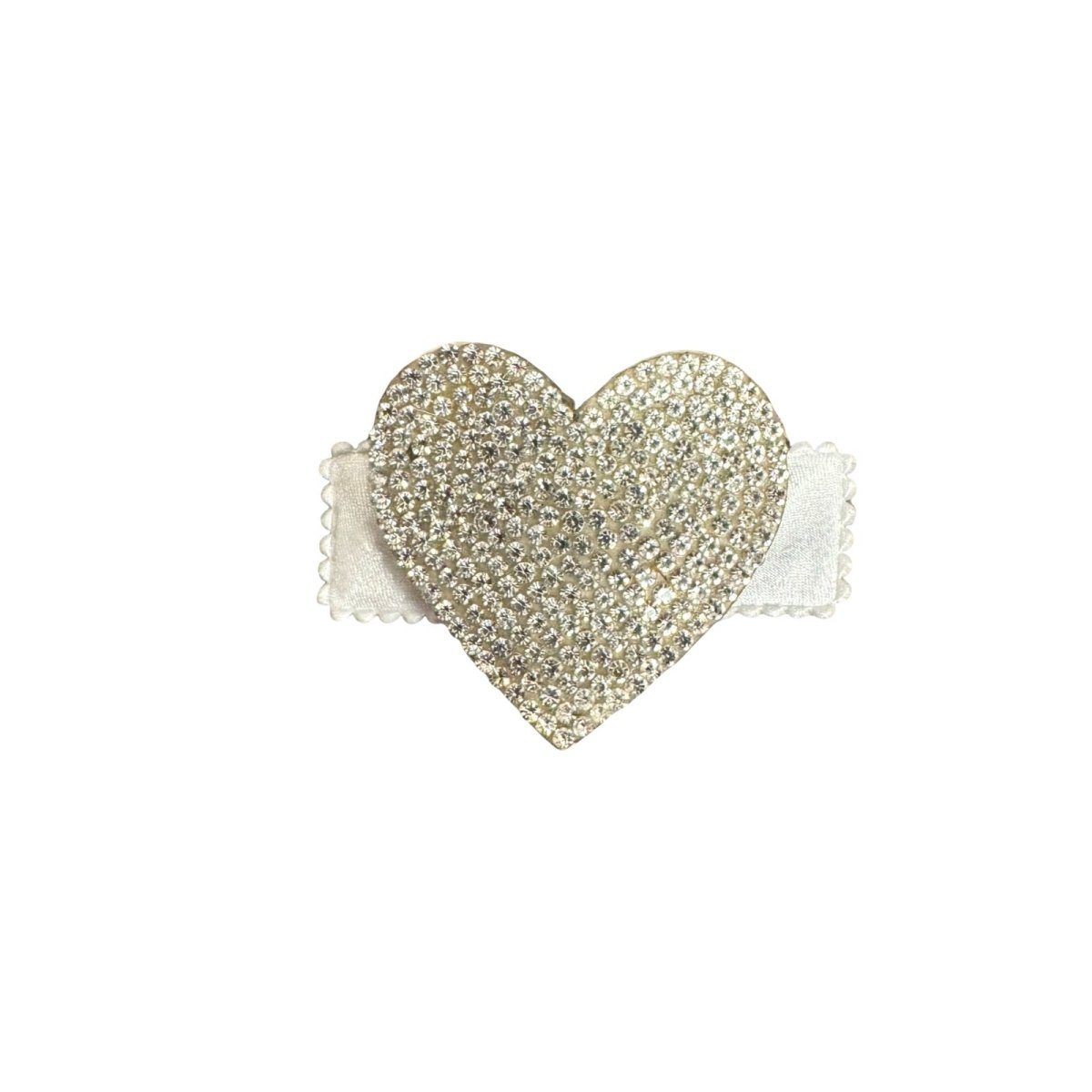 CRYSTAL HEART CLIP (PREORDER) - BARI LYNN