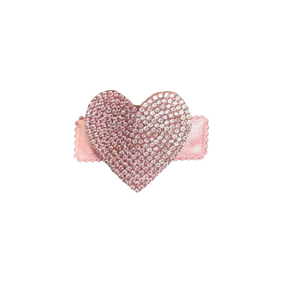 CRYSTAL HEART CLIP (PREORDER) - BARI LYNN