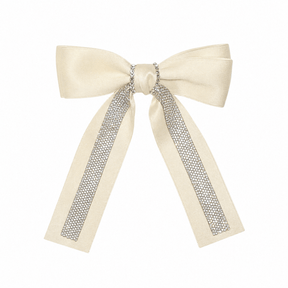 CRYSTAL LARGE BOW CLIP - BARI LYNN