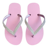 CRYSTAL STONE FLIP FLOP SANDALS (PREORDER) - PLANET SEA