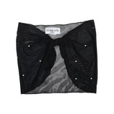 CRYSTAL STONE SHORT SARONG COVER UP - COVER UPS