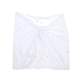CRYSTAL STONE SHORT SARONG COVER UP - LES TOUT PETITS