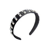 CRYSTAL STONE VELVET HEADBAND - HEADBANDS