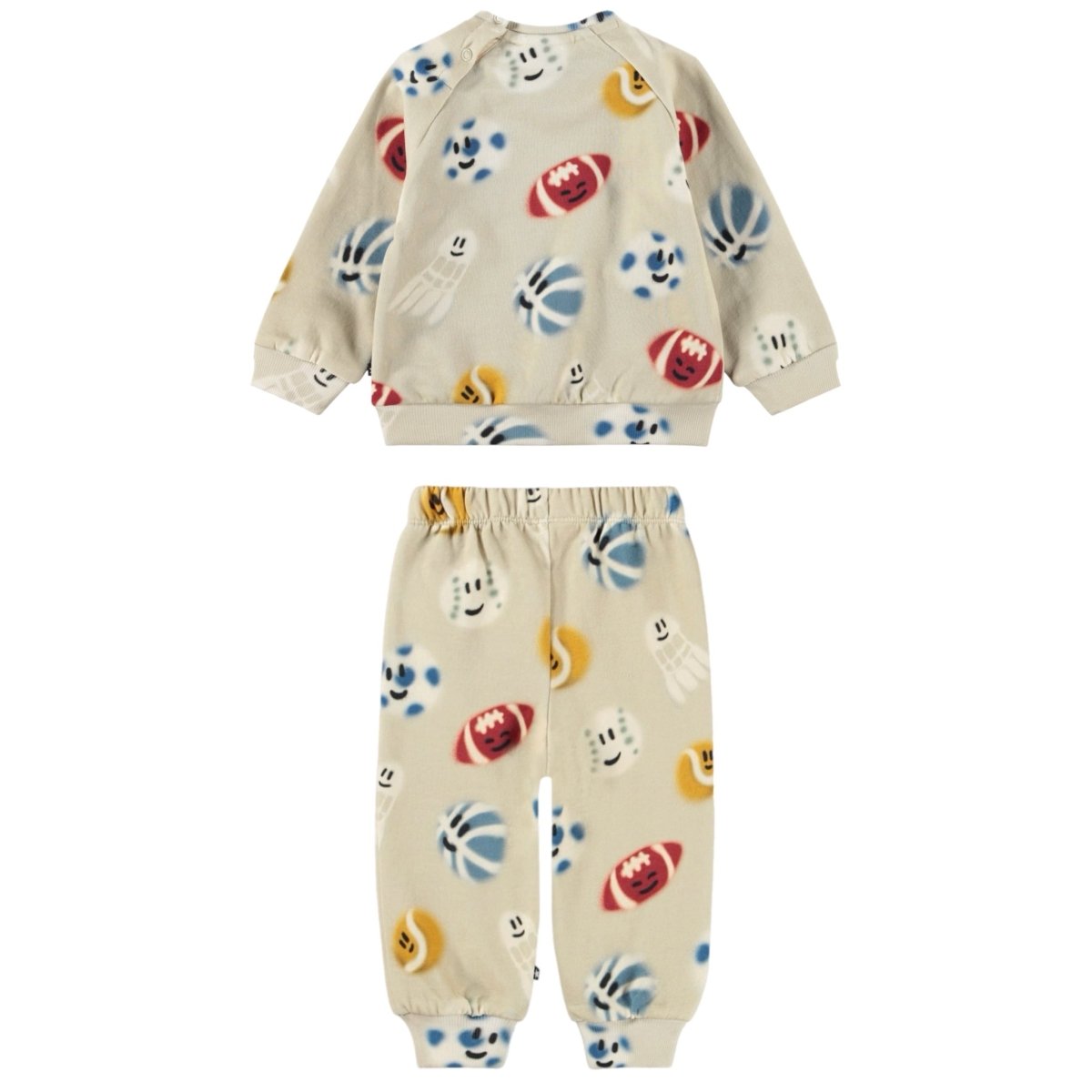 CUTE BALLS SWEATSHIRT AND SWEATPANTS SET (UNISEX) (PREORDER) - MOLO